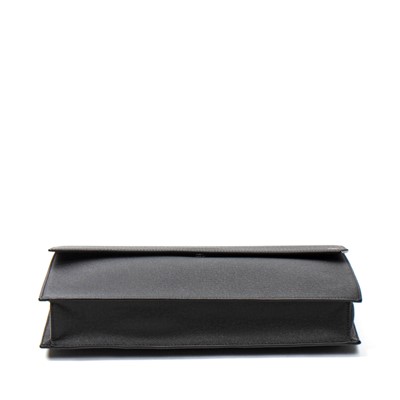 Lot 370 - MCM Black Small Leather Brick Document Case