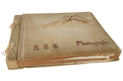 Lot 1064 - AN ALBUM OF JAPANESE PHOTOGRAPHS.