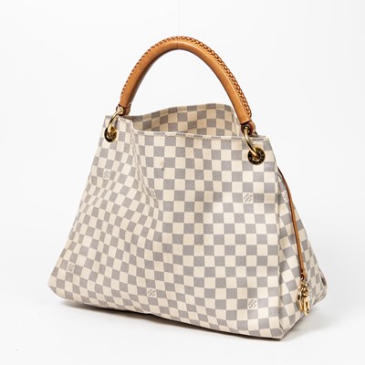 At Auction: Louis Vuitton, Louis Vuitton - Artsy MM - Daimer Azur Shoulder  Bag