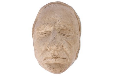 Lot 24 - A PAIR OF PLASTER DEATH MASKS OF BURKE AND HARE