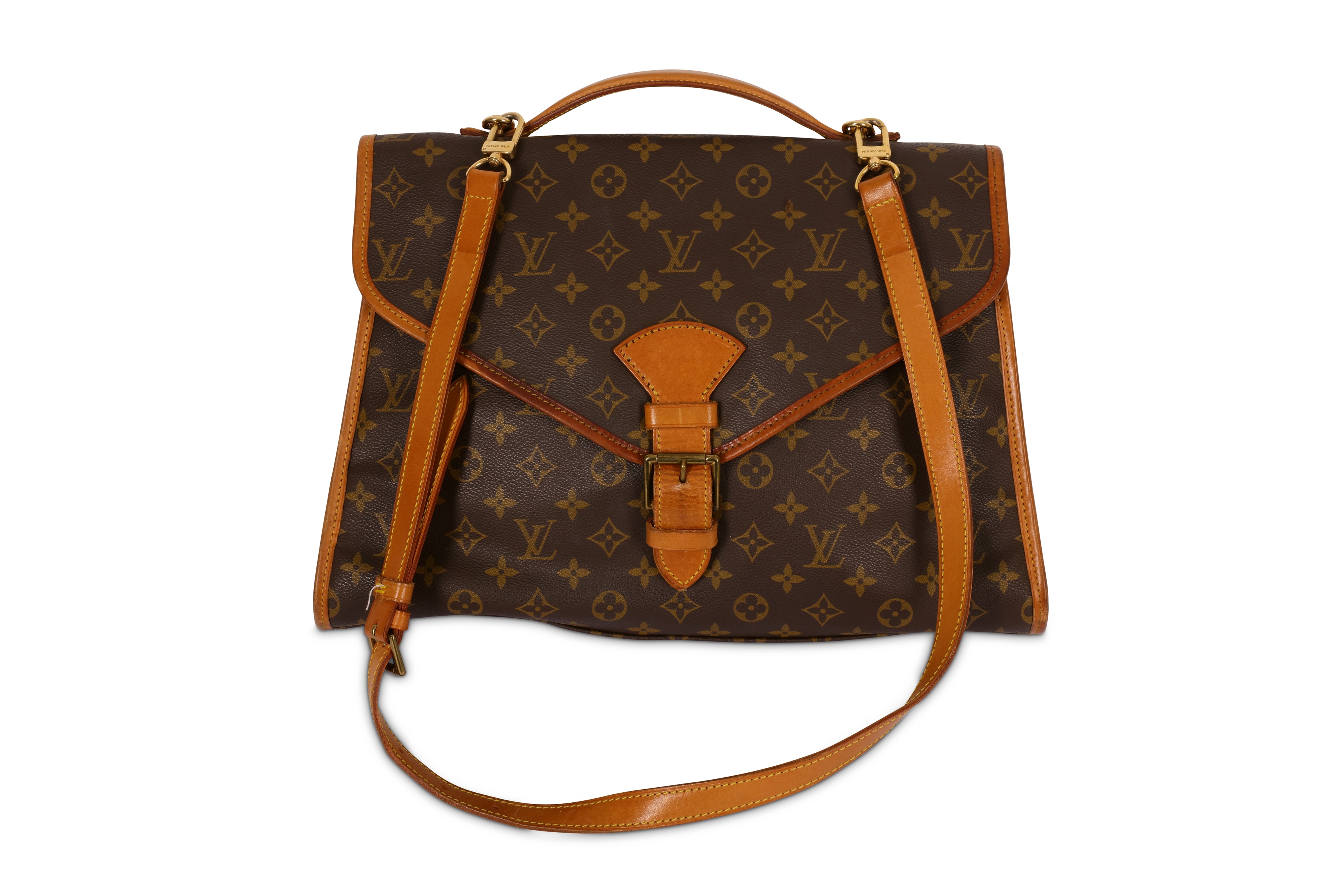Lot 155 Louis Vuitton Monogram Beverly Satchel