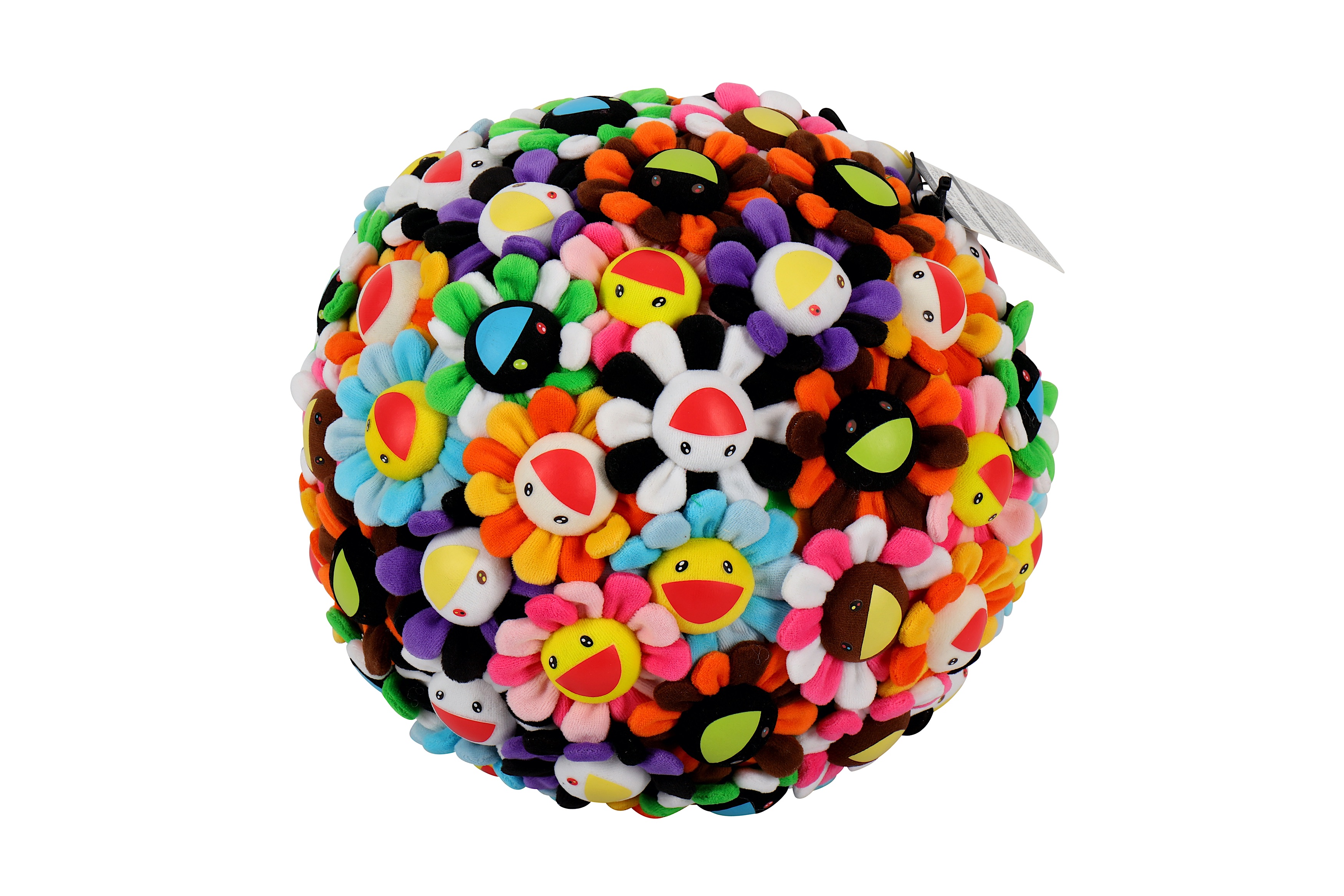 Sold at Auction: Takashi Murakami, Takashi Murakami, Japanese (1962-),  Flowerball, soccer ball, 8 1/2 x 10 x 9 in. (21.6 x 25.4 x 22.9 cm.)