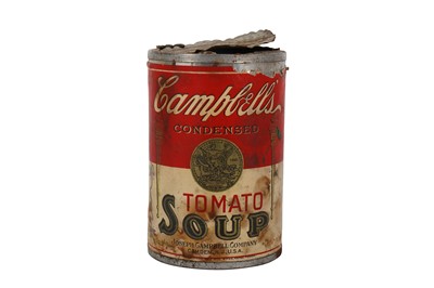 Lot 361 - Andy Warhol (American, 1928-1987), 'Tomato Soup Can'