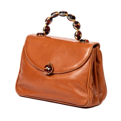 Lot 60 - Fendi Tan Leather Top Handle Bag