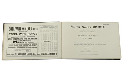 Lot 144 - Jane (Fred, T.) Jane’s All the World’s Aircraft