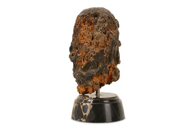 Lot 21 - A 15TH / 16TH CENTURY GERMAN CARVED LIMEWOOD HEAD OF CHRIST