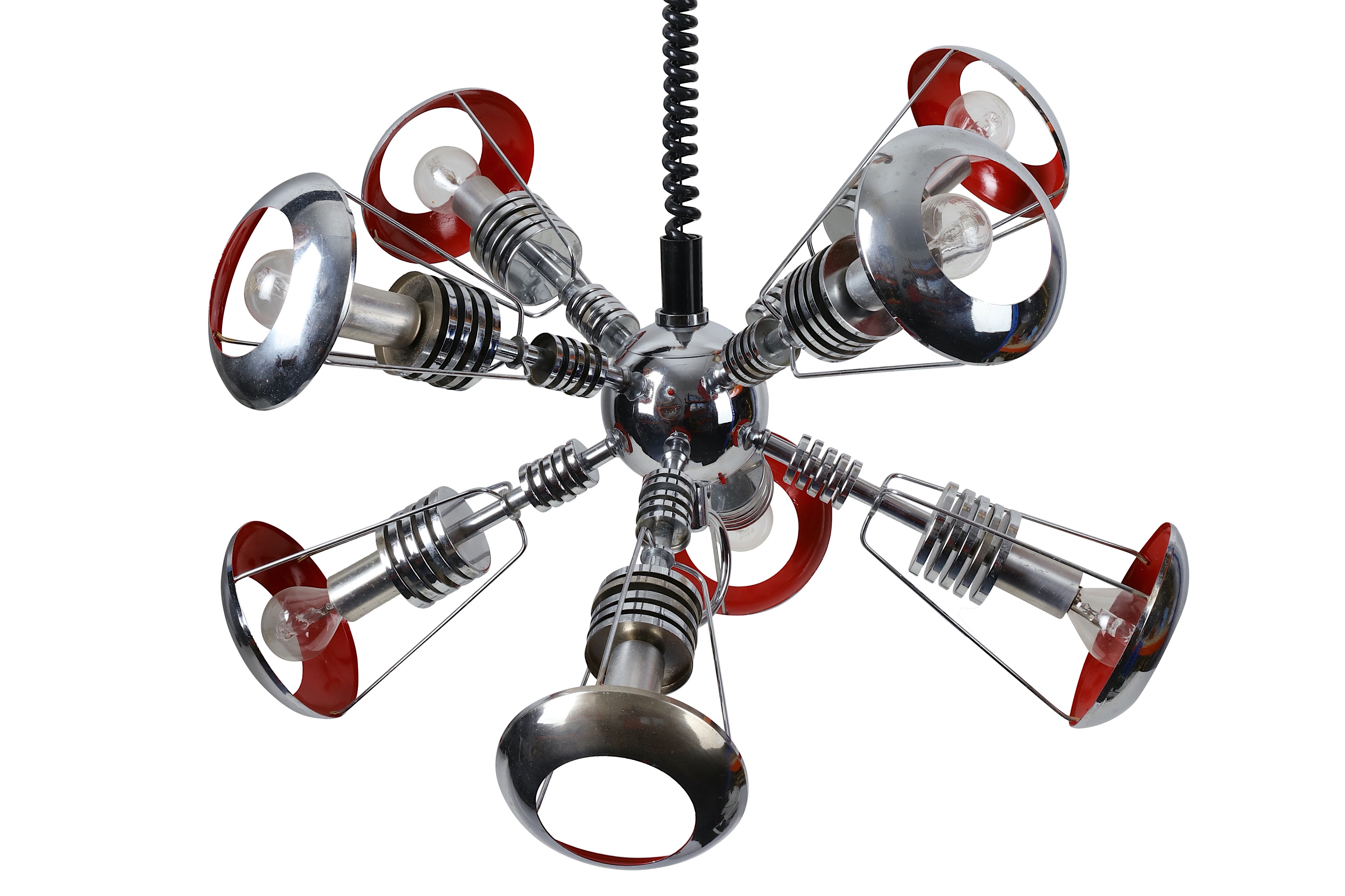 Lot 163 - UNKNOWN, a Sputnik style ceiling light