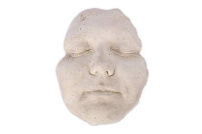 Lot 20 - A SCOTTISH 19TH CENTURY DEATH MASK OF A WOMAN