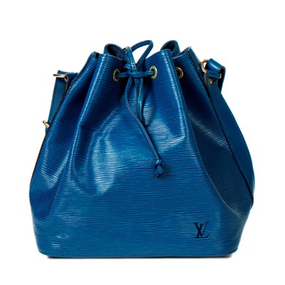 Lot 219 - Louis Vuitton Blue Epi Noe PM