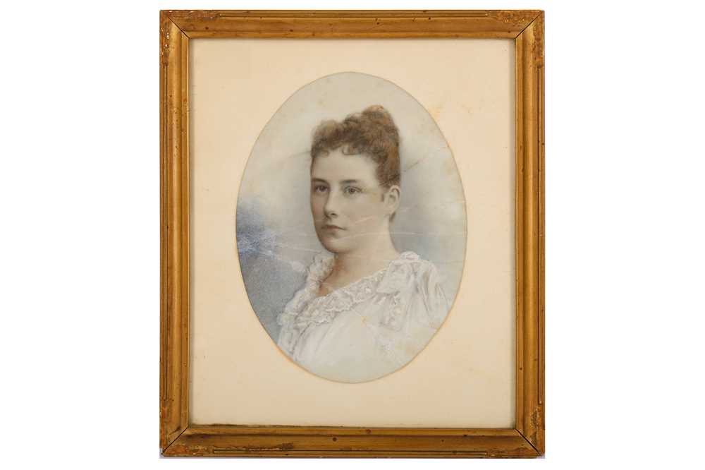 Lot 336 - TWO 19TH CENTURY OVAL
PORTRAIT MINIATURES