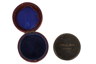 Lot 246 - L Casella London, an early 20th century pocket optical device