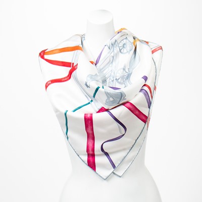 Lot 277 - Hermes 'Attrape de Reves' Silk Scarf