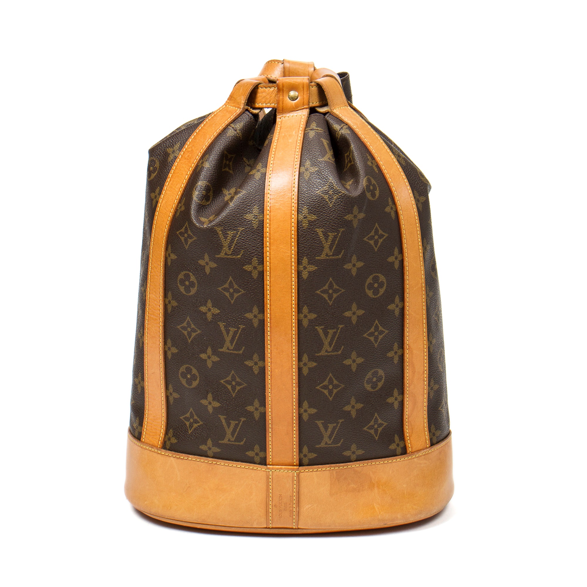 Louis Vuitton Brown Epi Leather Randonnee Pm Shoulder Bag Auction