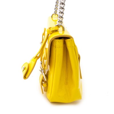 Lot 56 - Ralph Lauren Yellow Ricky Chain Bag