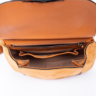 Lot 101 - Gucci Orange Nouveau Fringe Bag