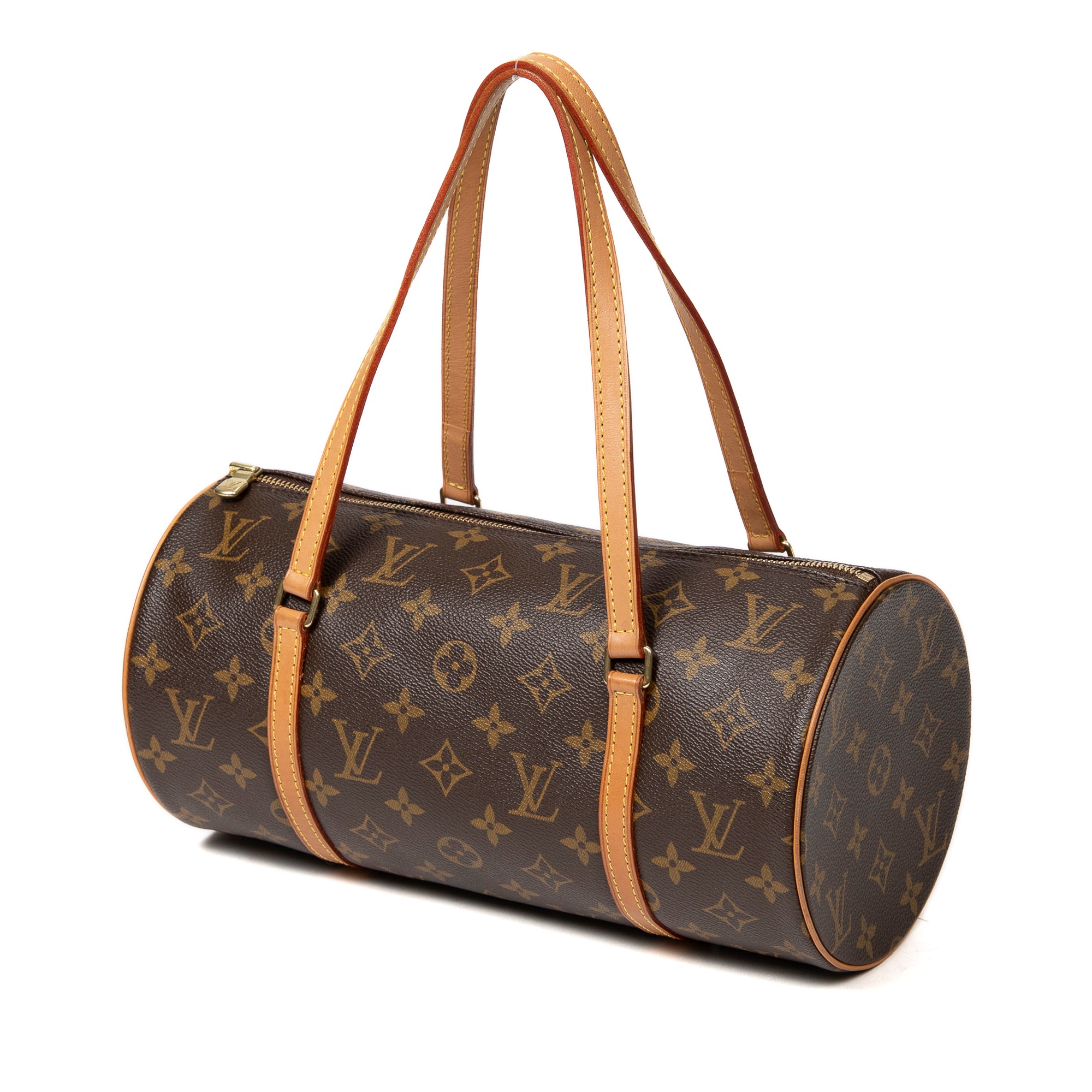 Sold at Auction: Louis Vuitton, LOUIS VUITTON HANDBAG PAPILLON BROWN COATED  CANVAS