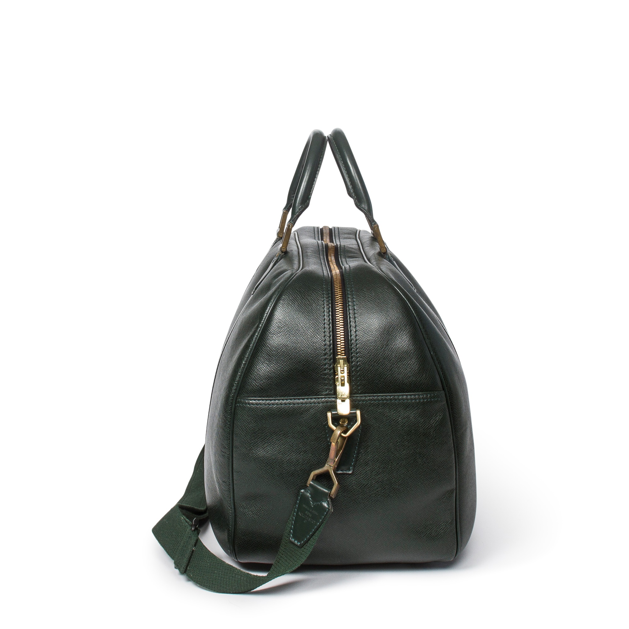 LOUIS VUITTON Kendall Bag in Green Leather - 3355561019 ref.954225 - Joli  Closet