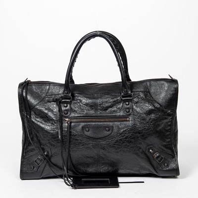 Lot 372 - Balenciaga Black Classic City S Shoulder Bag
