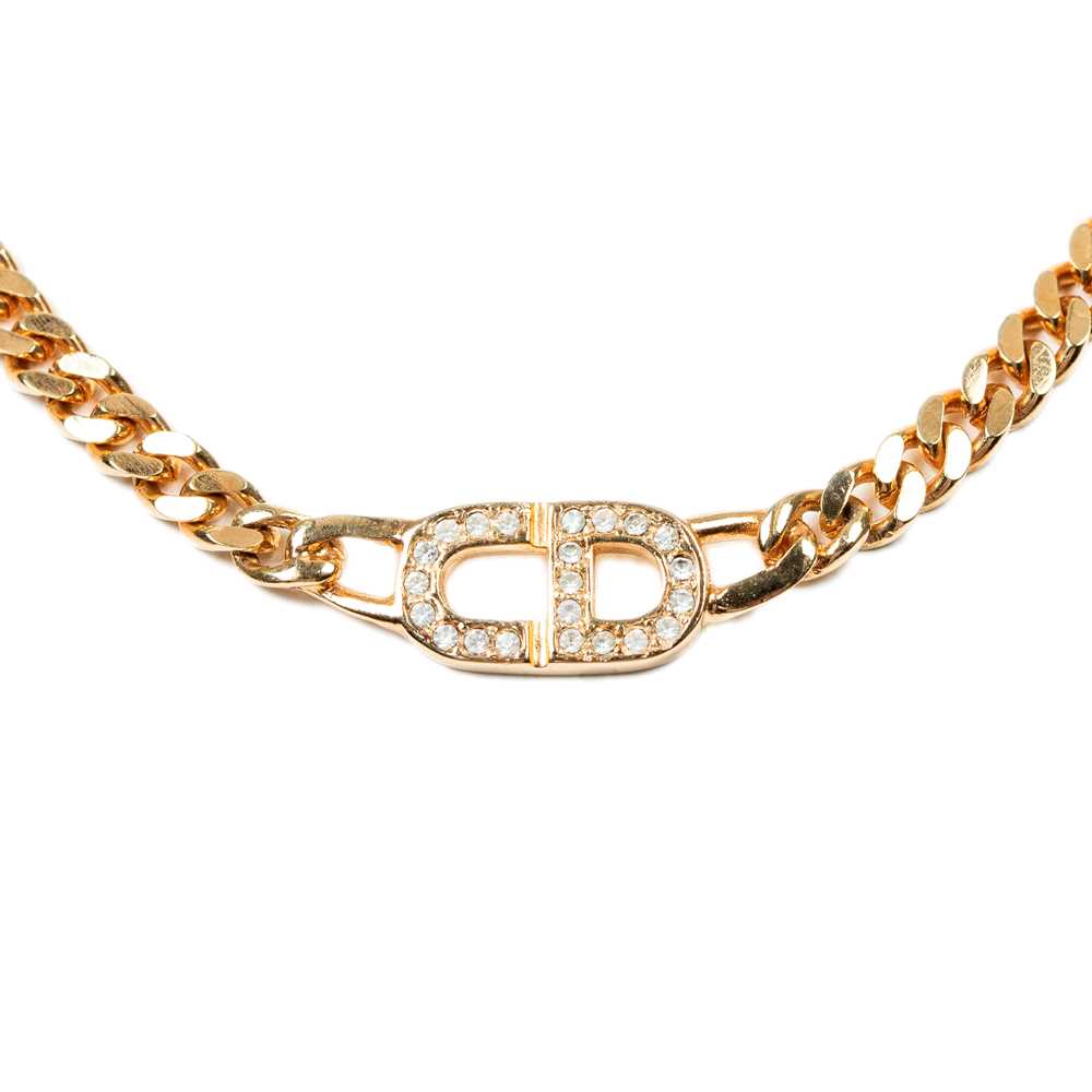 Lot 315 - Christian Dior Jewels Logo Necklace