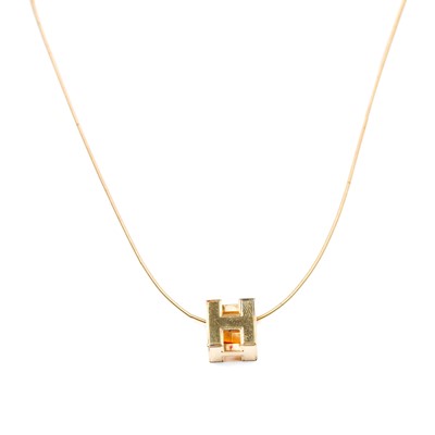 Hermes cube necklace Clearance