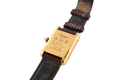 Lot 68 - A wristwatch, by Must de Cartier