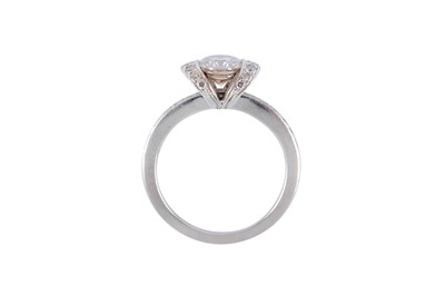 Lot 94 - A diamond ring, by Tiffany & Co.