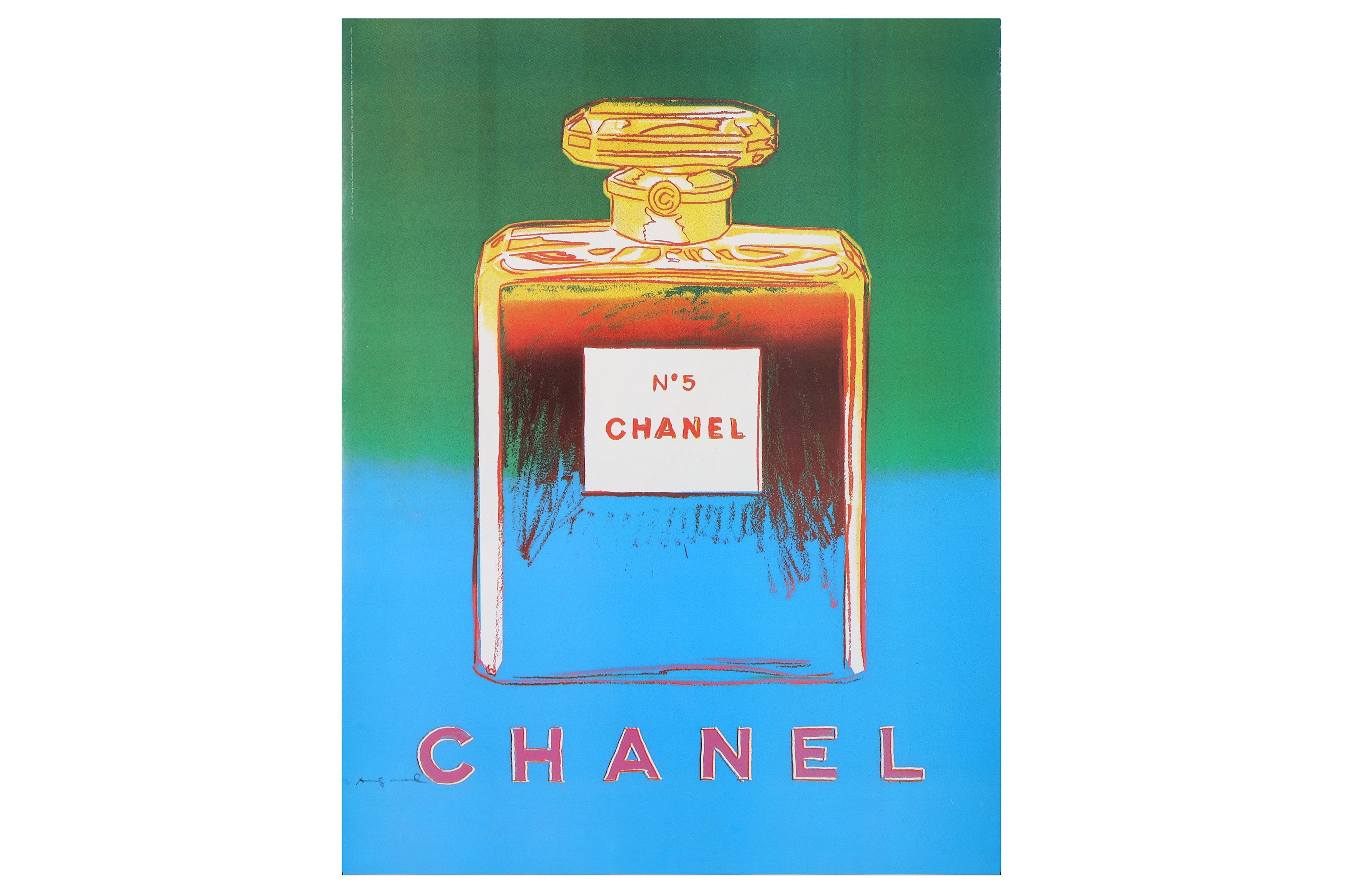 Lot 297 - Andy Warhol (American, 1928-1987), 'Chanel