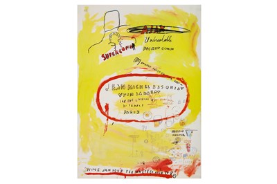 Lot 352 - Jean-Michel Basquiat (American, 1960-1988), 'Supercomb'