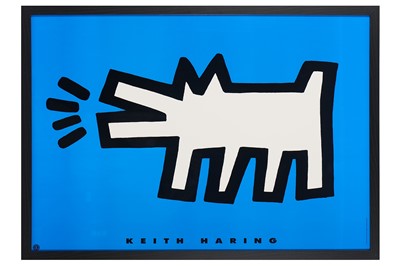 Lot 290 - Keith Haring (American, 1958-1990), 'Barking Dog'