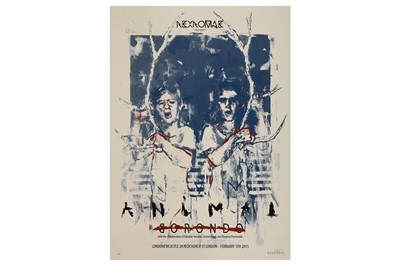 Lot 234 - Gonzalo Borondo (Spanish, b.1989), 'Animal (Exhibition Poster)'