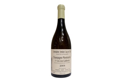Lot 134 - Domaine Amiot Guy et fils Chassagne Montrachet ler Cru les Caillerets 2001 and 2004