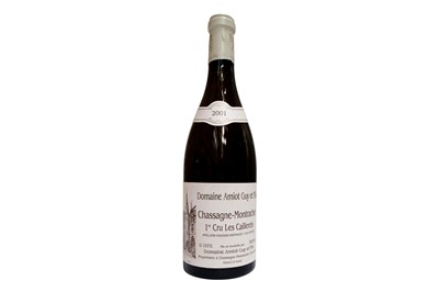 Lot 134 - Domaine Amiot Guy et fils Chassagne Montrachet ler Cru les Caillerets 2001 and 2004