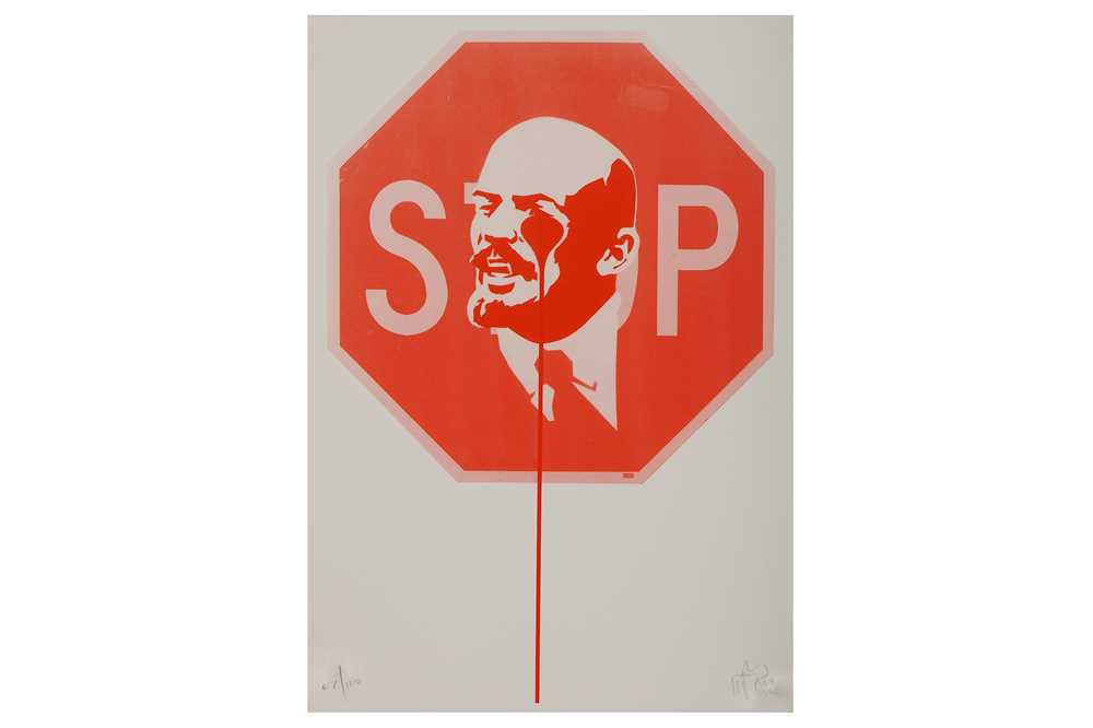 Lot 19 - Pure Evil (British, b.1968), 'Stop Lenin'