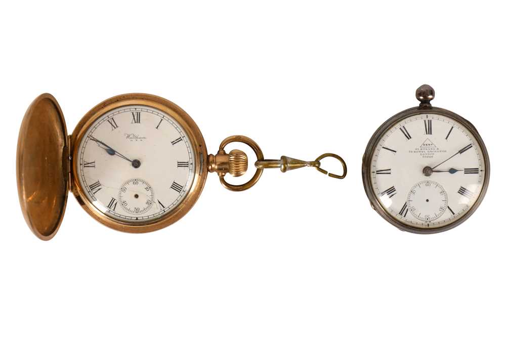 Victorian silver pocket on sale watch