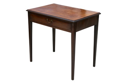 Lot 384 - An early 19th Century mahogany side table