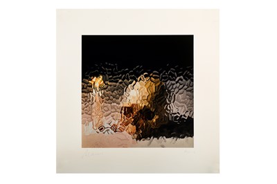 Lot 200 - Marcus Harvey (British, b.1963), 'Skull and Candle'