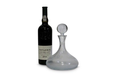 Lot 410 - Taylors Port with Decanter