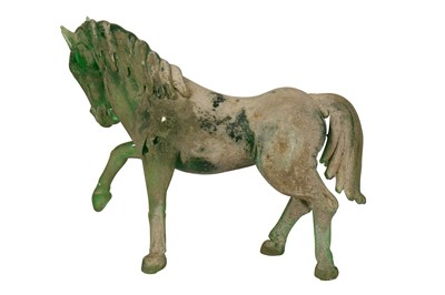 Lot 77 - Manner of Pino Signoretto - An Italian Murano glass sculpture of a horse
