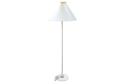 Lot 33 - Le Klint, a Danish white painted metal standard lamp