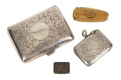 Lot 164 - A group of silver items