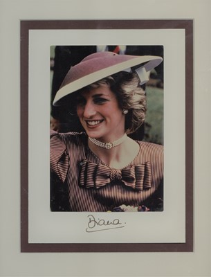 Lot 310 - Diana, Princess of Wales