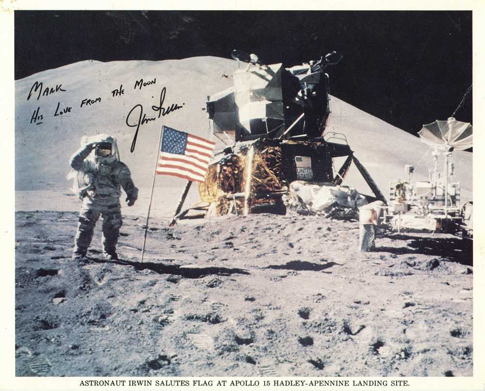 Lot 355 - Apollo 15.- James Irwin