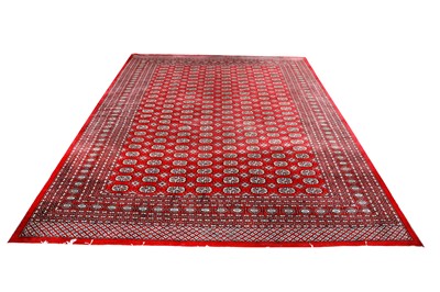 Lot 783 - A Pakistani carpet of Bokhara design