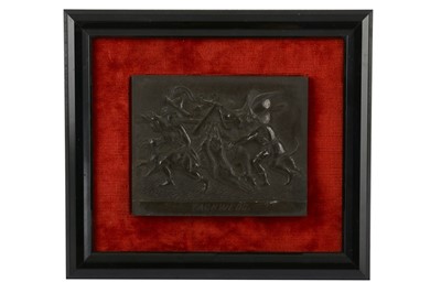 Lot 123 - A collection of 20th century Welsh slate framed plaques