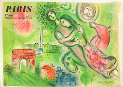 Lot 244 - Chagall (Marc) Paris l'Opera, Romeo and Juliet