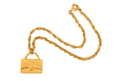 Lot 397 - Chanel Handbag Pendant Necklace