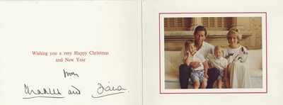 Lot 308 - Diana, Princess & Prince Charles
