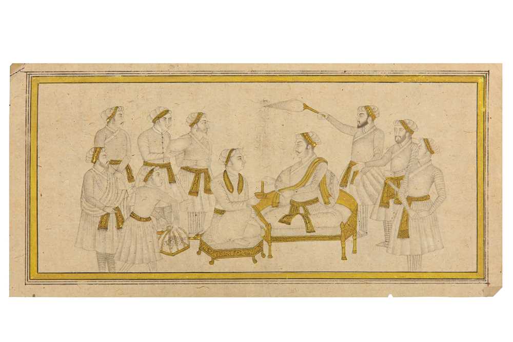 Lot 205 - A COURTLY GATHERING