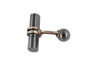 Lot 443 - Hermes Bar Cufflinks