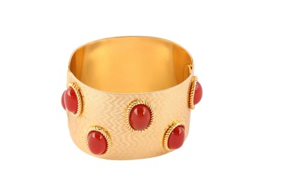 Lot 446 - Christian Dior Gripoix Cuff Bracelet